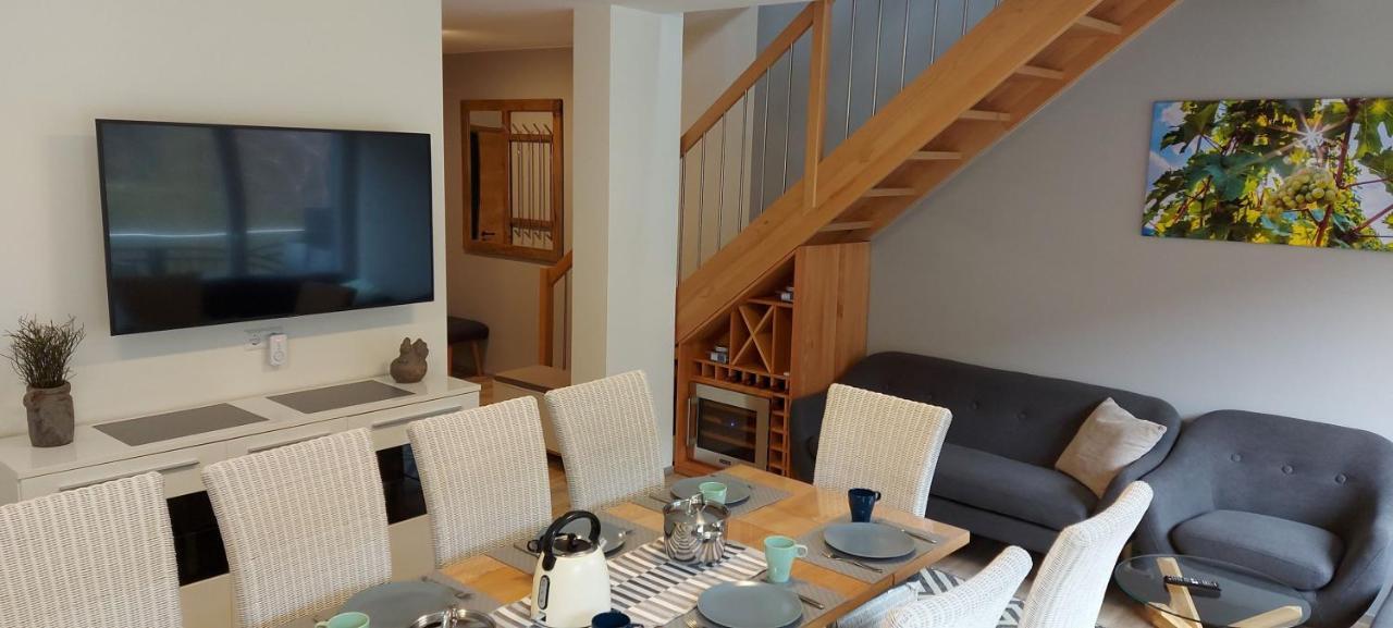 Ferienwohnung Am Fluss Klotten Exterior foto